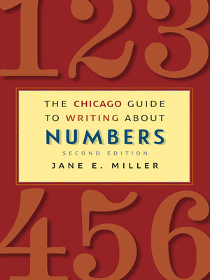 cover image of The Chicago Guide to Writing About Numbers